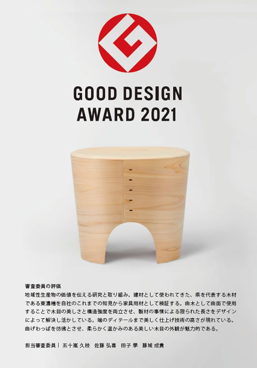 2021年 GOOD DESIGN賞