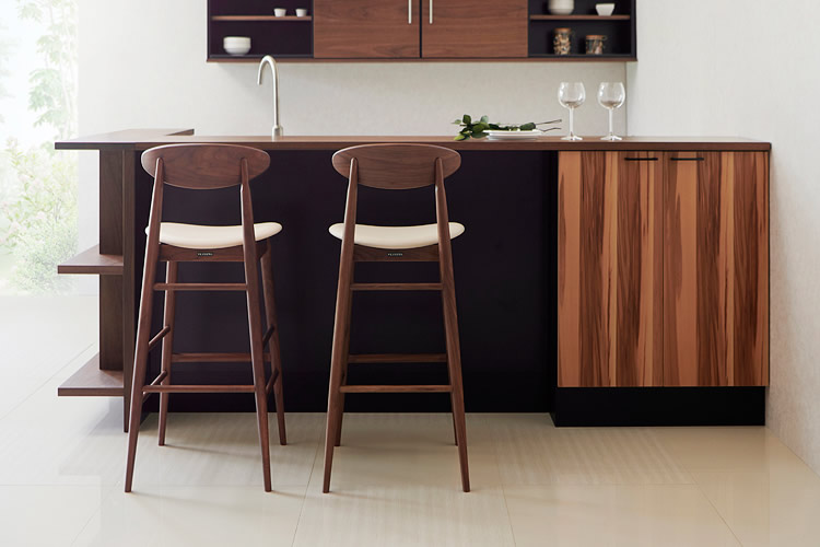 COUNTER CHAIR カウンターチェア | 飛騨高山の家具 KASHIWA