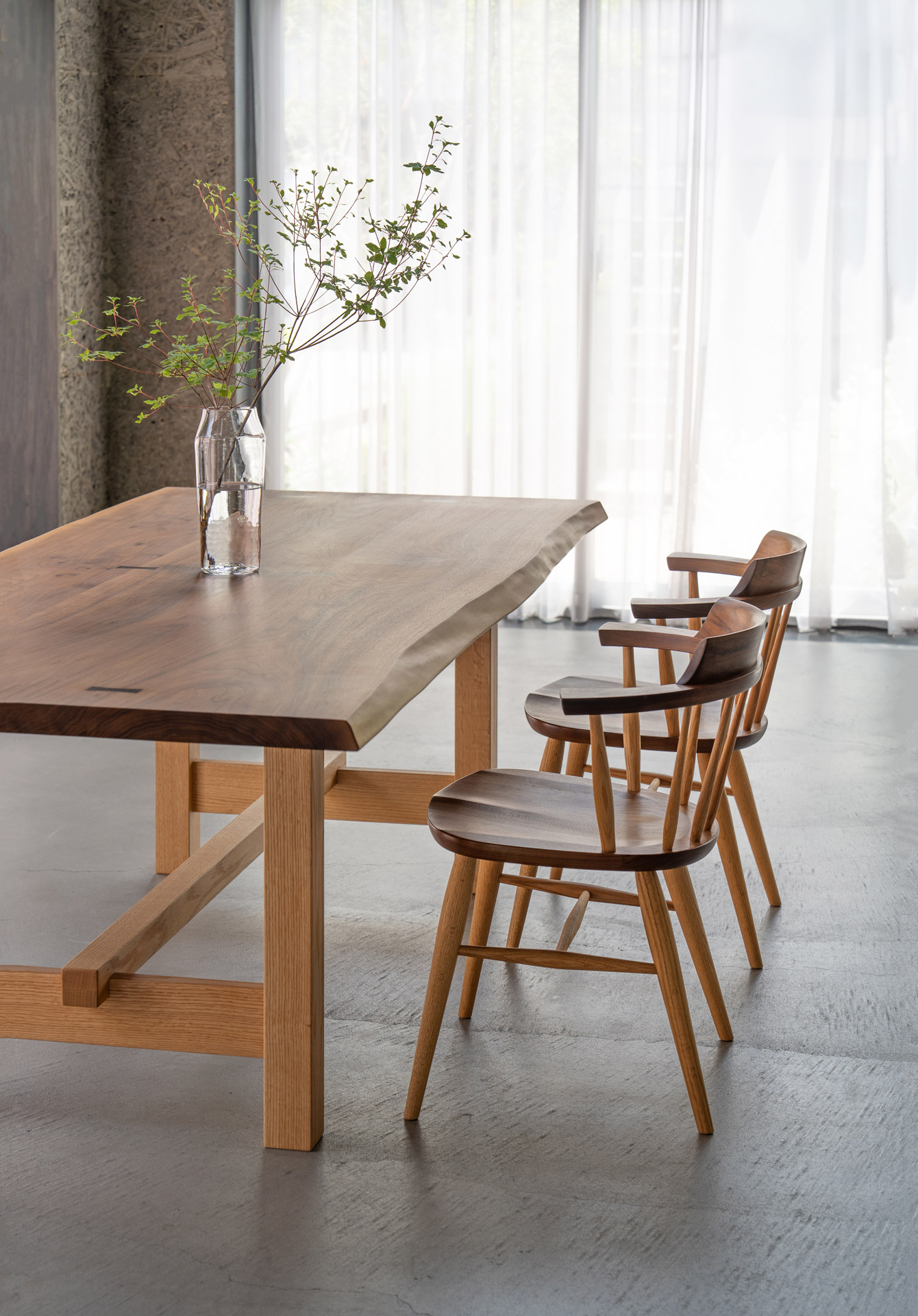 【送料込】柏木工　KASHIWA　キャプテンチェア　リプロダクト品　③ キャプテンチェア - 国産無垢家具は飛騨高山発の家具メーカー