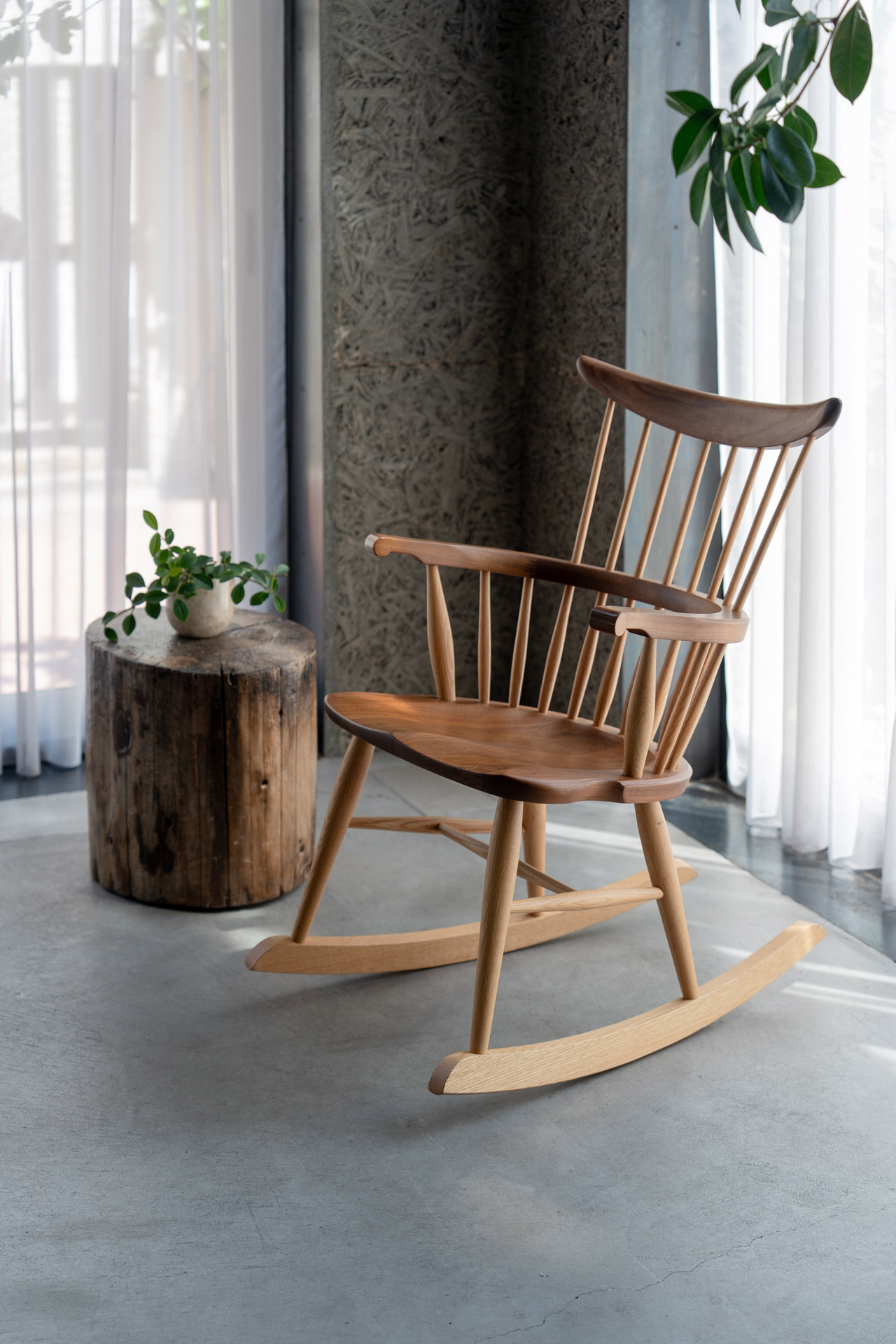 【専用】KASHIWA 柏木工 飛騨産業 ロッキングチェア 飛騨産業 - 柏木工（かしわ木工） ロッキングチェア 1980年代